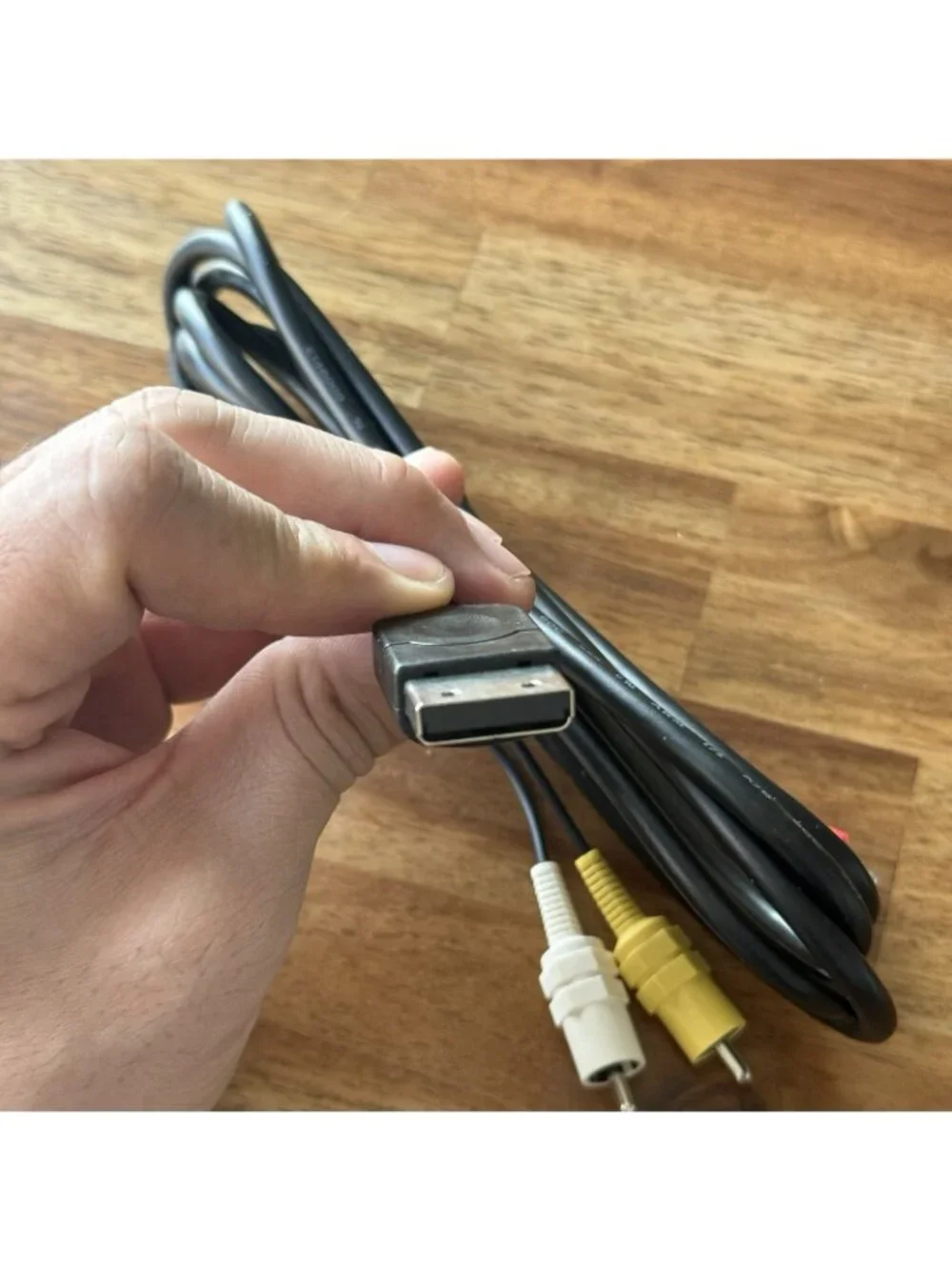 New Official Sega Dreamcast AV Cable OEM Authentic Genuine RCA Retro‎ Gaming